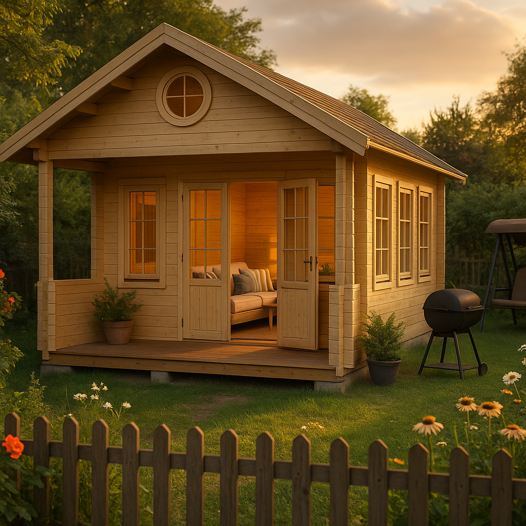 Fjordholz Gartenhaus Modell Glarus 70 Fjordholz Gartenhaus Modell Glarus 70
