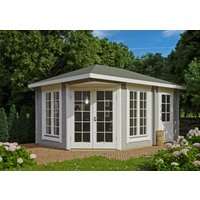 Fjordholz Gartenhaus Modell Glasgow 44 A / natur| Rabatt: 26%