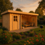 Fjordholz Gartenhaus Modell Gorbea 44