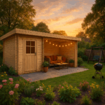 Fjordholz Gartenhaus Modell Gorbea 70