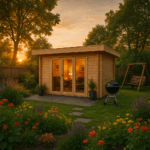 Fjordholz Gartenhaus Modell Greta 44 B