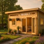 Fjordholz Gartenhaus Modell Harbord 70| Rabatt: 26%|9x9m