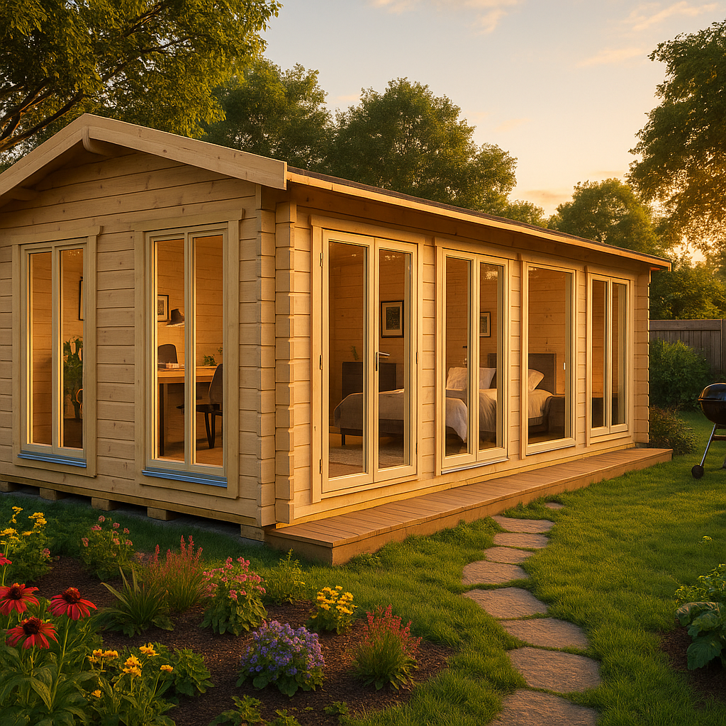 Fjordholz Gartenhaus Modell Helena 70 A Fjordholz Gartenhaus Modell Helena 70 A