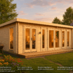 Fjordholz Gartenhaus Modell Henning 44