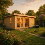 Fjordholz Gartenhaus Modell Henning 44