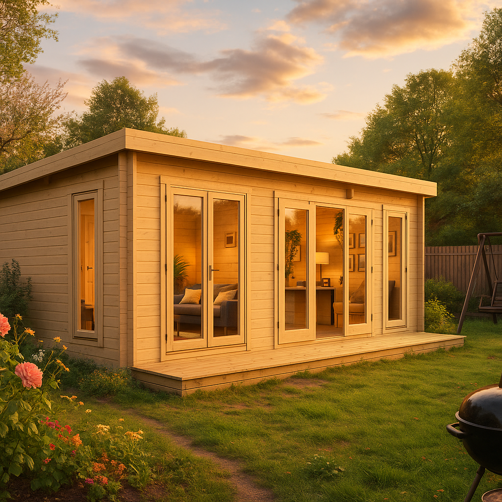 Fjordholz Gartenhaus Modell Henning 70 Fjordholz Gartenhaus Modell Henning 70