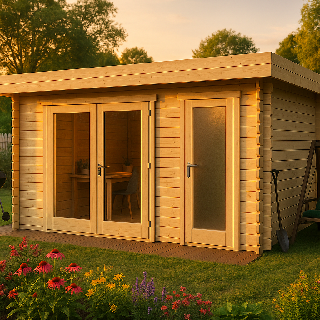 Fjordholz Gartenhaus Modell Hilla 44