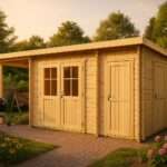 Fjordholz Gartenhaus Modell Hobe 28 A| Rabatt: 26%|6x4m