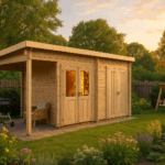 Fjordholz Gartenhaus Modell Hobe 28 B