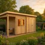 Fjordholz Gartenhaus Modell Hobe 28 B| Rabatt: 26%|6x4m