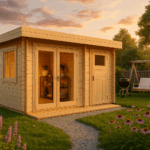 Fjordholz Gartenhaus Modell Holm 44