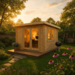 Fjordholz Gartenhaus Modell Home Office Sam 44