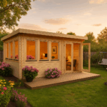 Fjordholz Gartenhaus Modell Home Office Sam 44