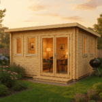 Fjordholz Gartenhaus Modell Home Office Sam 44