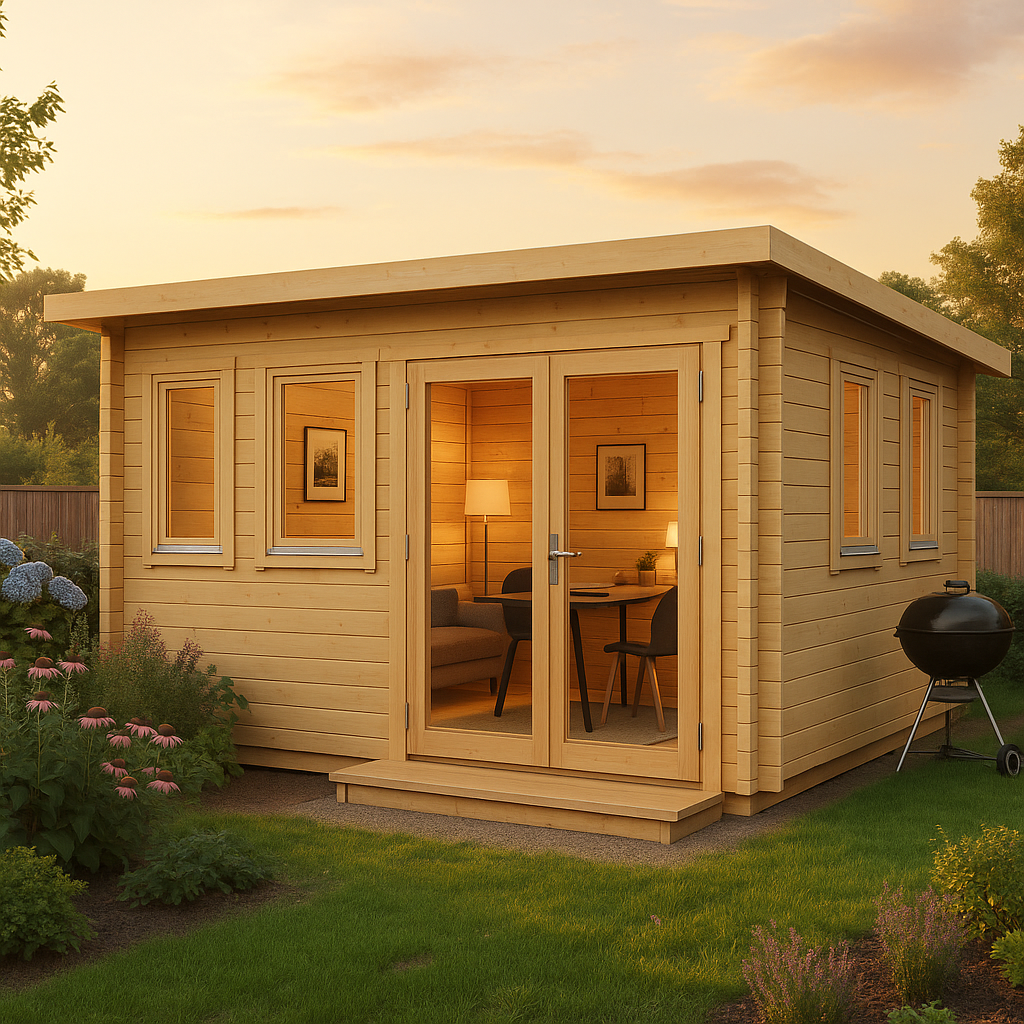 Fjordholz Gartenhaus Modell Home Office Sam 44 Fjordholz Gartenhaus Modell Home Office Sam 44
