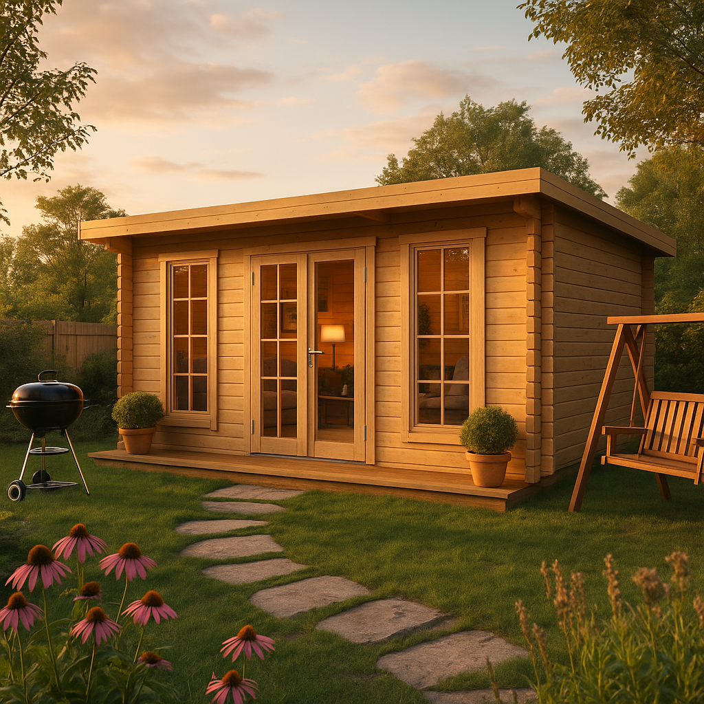 Fjordholz Gartenhaus Modell Jacob 44 J