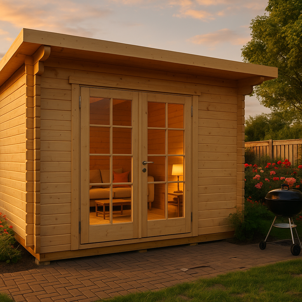 Fjordholz Gartenhaus Modell Jacob 70 A Fjordholz Gartenhaus Modell Jacob 70 A