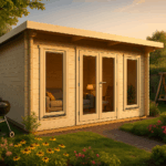 Fjordholz Gartenhaus Modell Jacob 70 D
