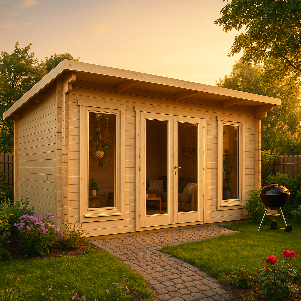 Fjordholz Gartenhaus Modell Jacob 70 E Fjordholz Gartenhaus Modell Jacob 70 E