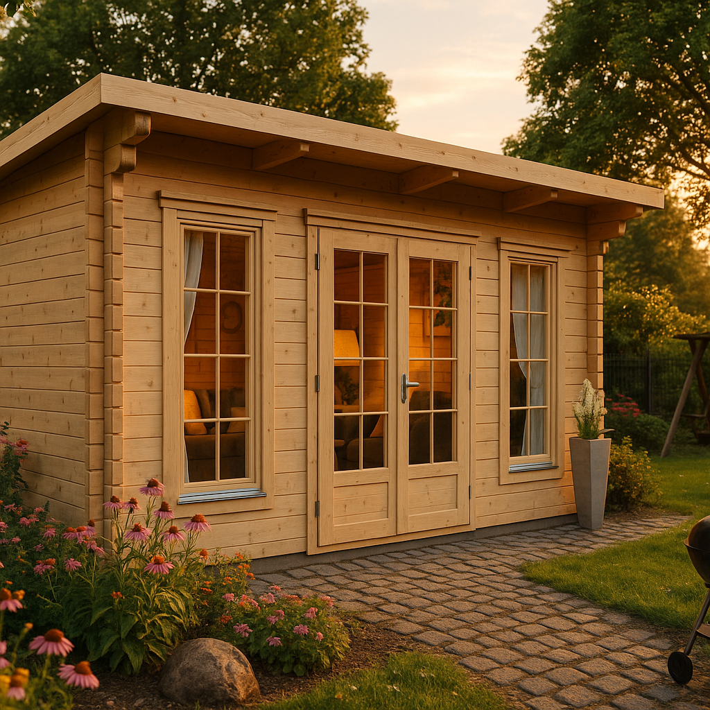 Fjordholz Gartenhaus Modell Jacob 70 G