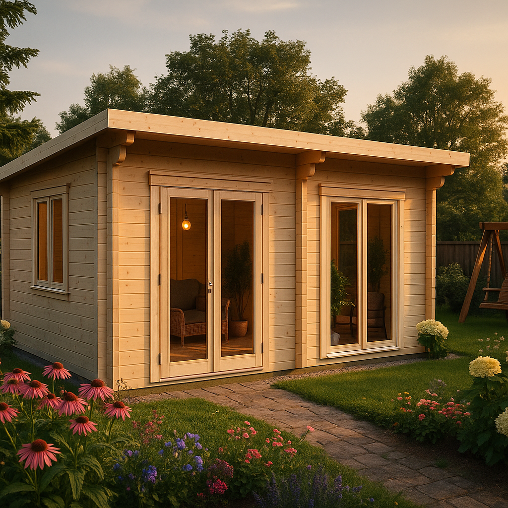 Fjordholz Gartenhaus Modell Jacob 70 H Fjordholz Gartenhaus Modell Jacob 70 H
