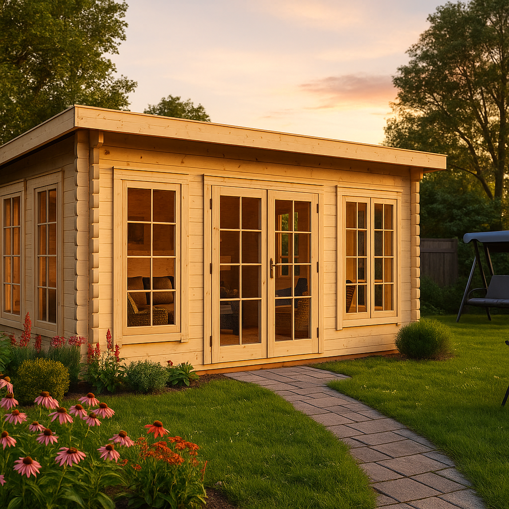 Fjordholz Gartenhaus Modell Jacob 70 I Fjordholz Gartenhaus Modell Jacob 70 I