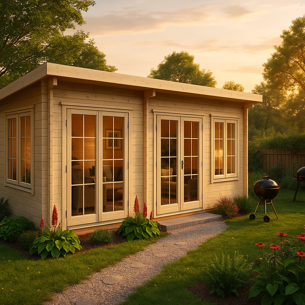 Fjordholz Gartenhaus Modell Jacob 70 I