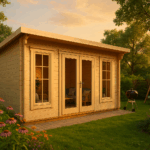Fjordholz Gartenhaus Modell Jacob 90 E