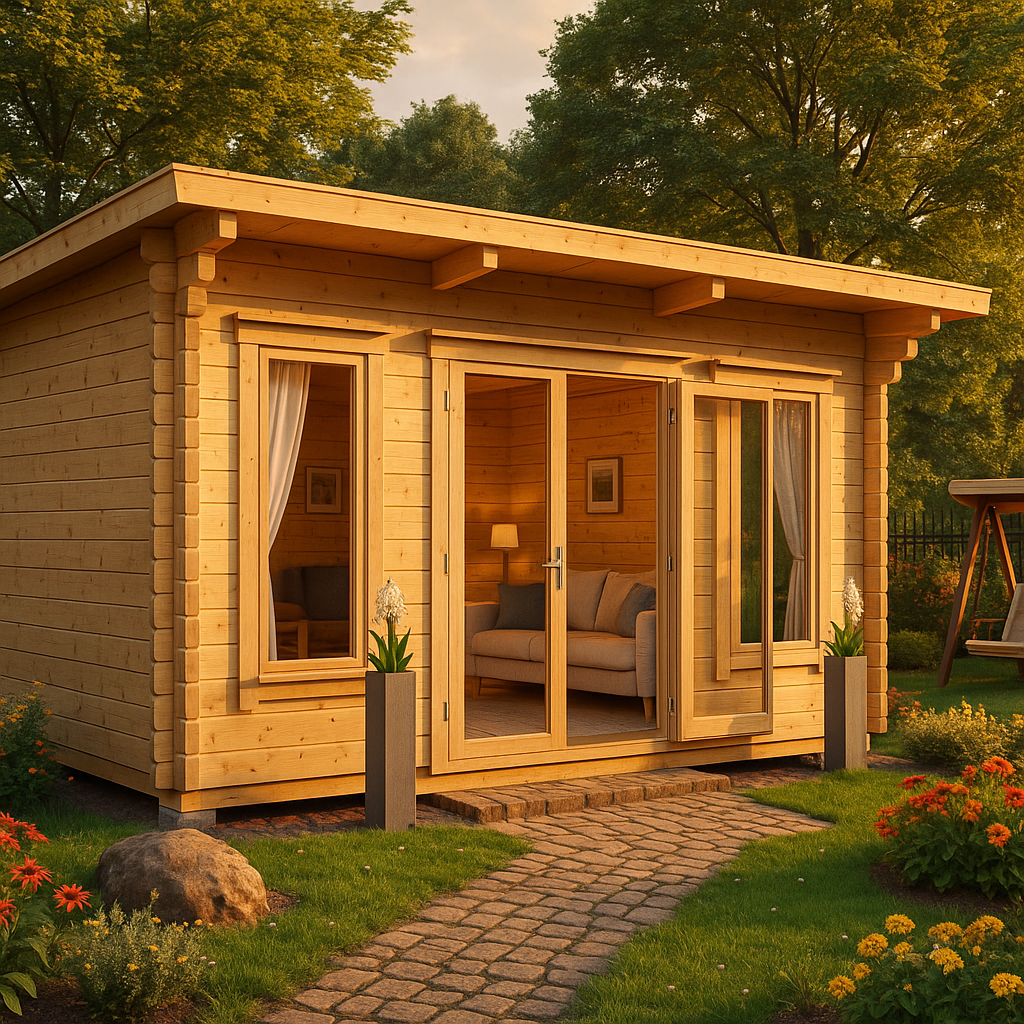 Fjordholz Gartenhaus Modell Jacob 90 G Fjordholz Gartenhaus Modell Jacob 90 G