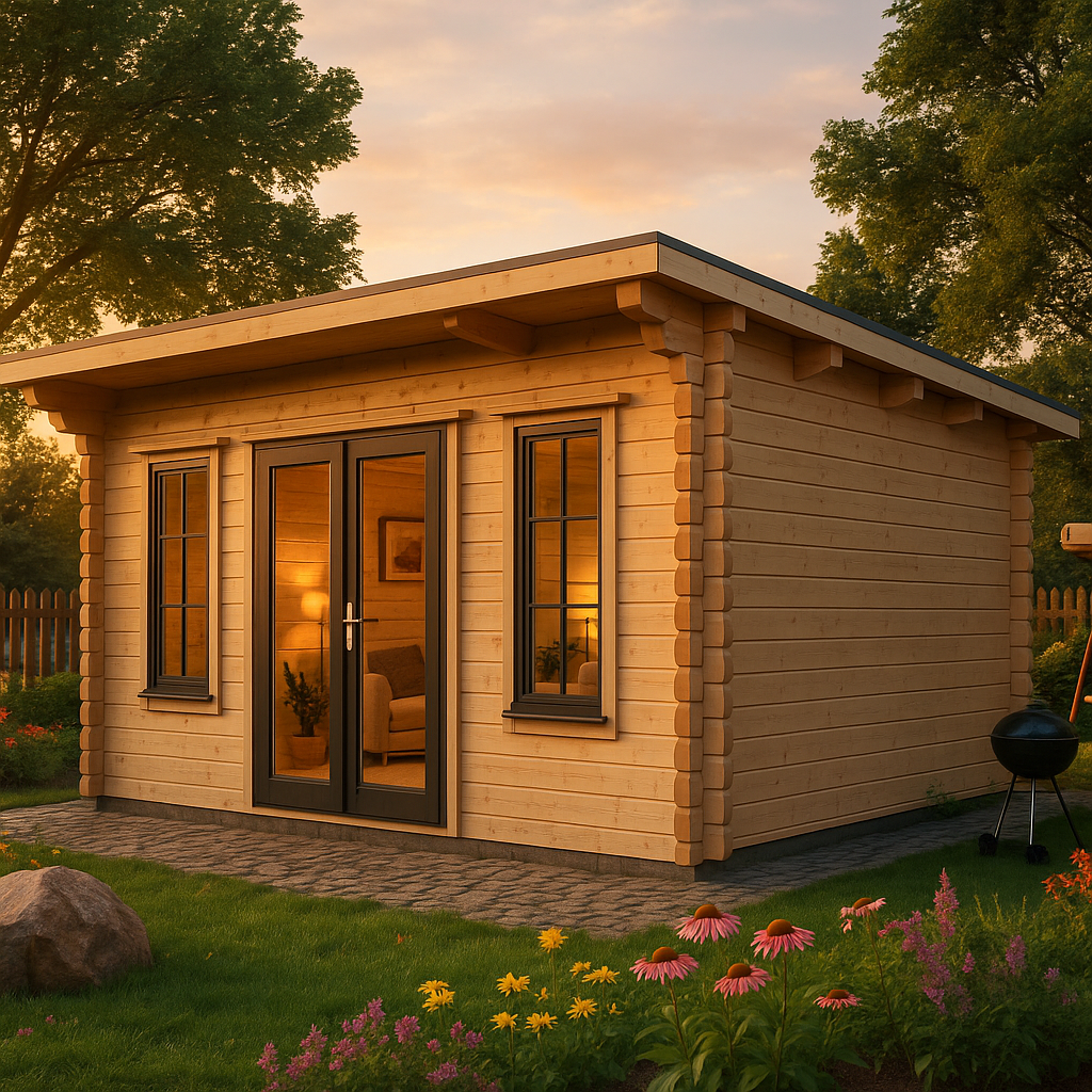 Fjordholz Gartenhaus Modell Jacob 90 G Fjordholz Gartenhaus Modell Jacob 90 G
