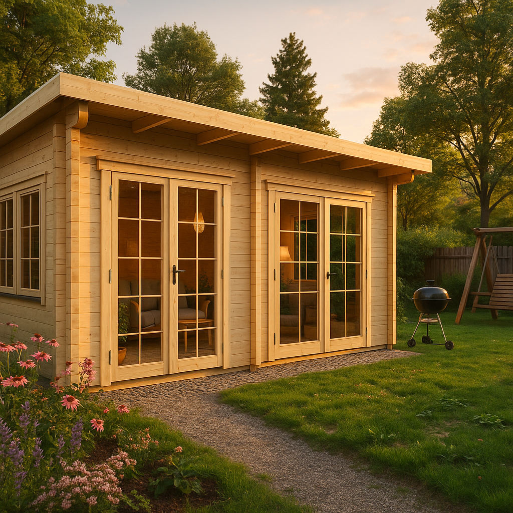 Fjordholz Gartenhaus Modell Jacob 90 H Fjordholz Gartenhaus Modell Jacob 90 H