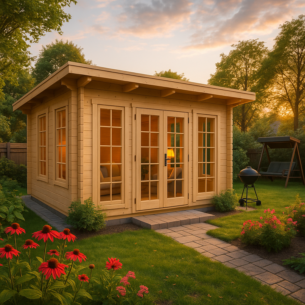 Fjordholz Gartenhaus Modell Jacob 90 I| Rabatt: 26%|7x6m