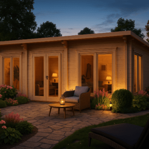 8x4m Fjordholz Gartenhaus Modell Jacob 90 I| Rabatt: 26%