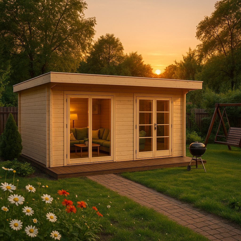 Fjordholz Gartenhaus Modell Johann 44 Fjordholz Gartenhaus Modell Johann 44
