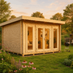 Fjordholz Gartenhaus Modell John 44