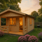Fjordholz Gartenhaus Modell Johnny 44 A