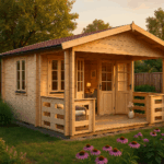 Fjordholz Gartenhaus Modell Johnny 44 B