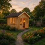 Fjordholz Gartenhaus Modell Jura 44