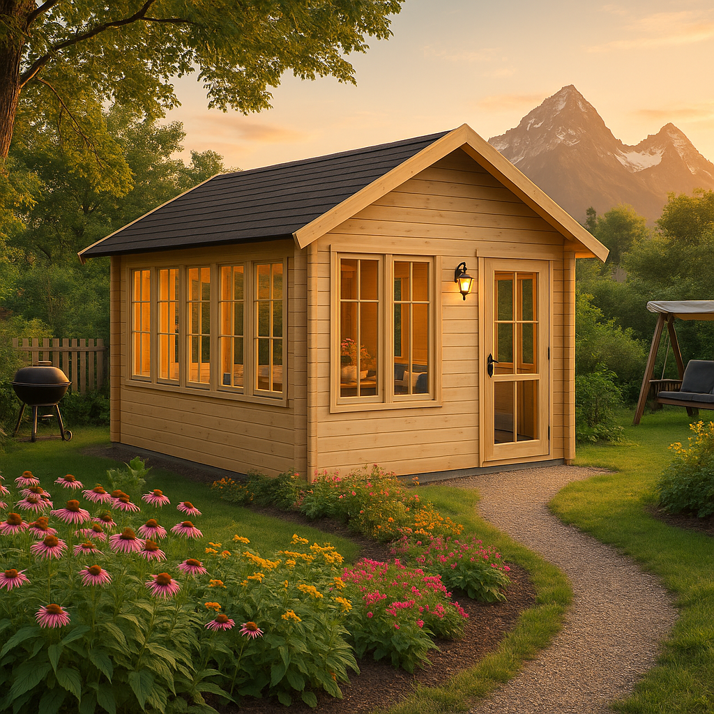 Fjordholz Gartenhaus Modell Jura 44 Fjordholz Gartenhaus Modell Jura 44