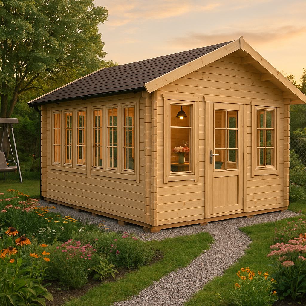 Fjordholz Gartenhaus Modell Jura 44| Rabatt: 26%