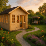Fjordholz Gartenhaus Modell Jura 70