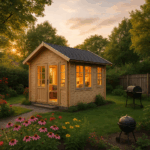 Fjordholz Gartenhaus Modell Jura 70