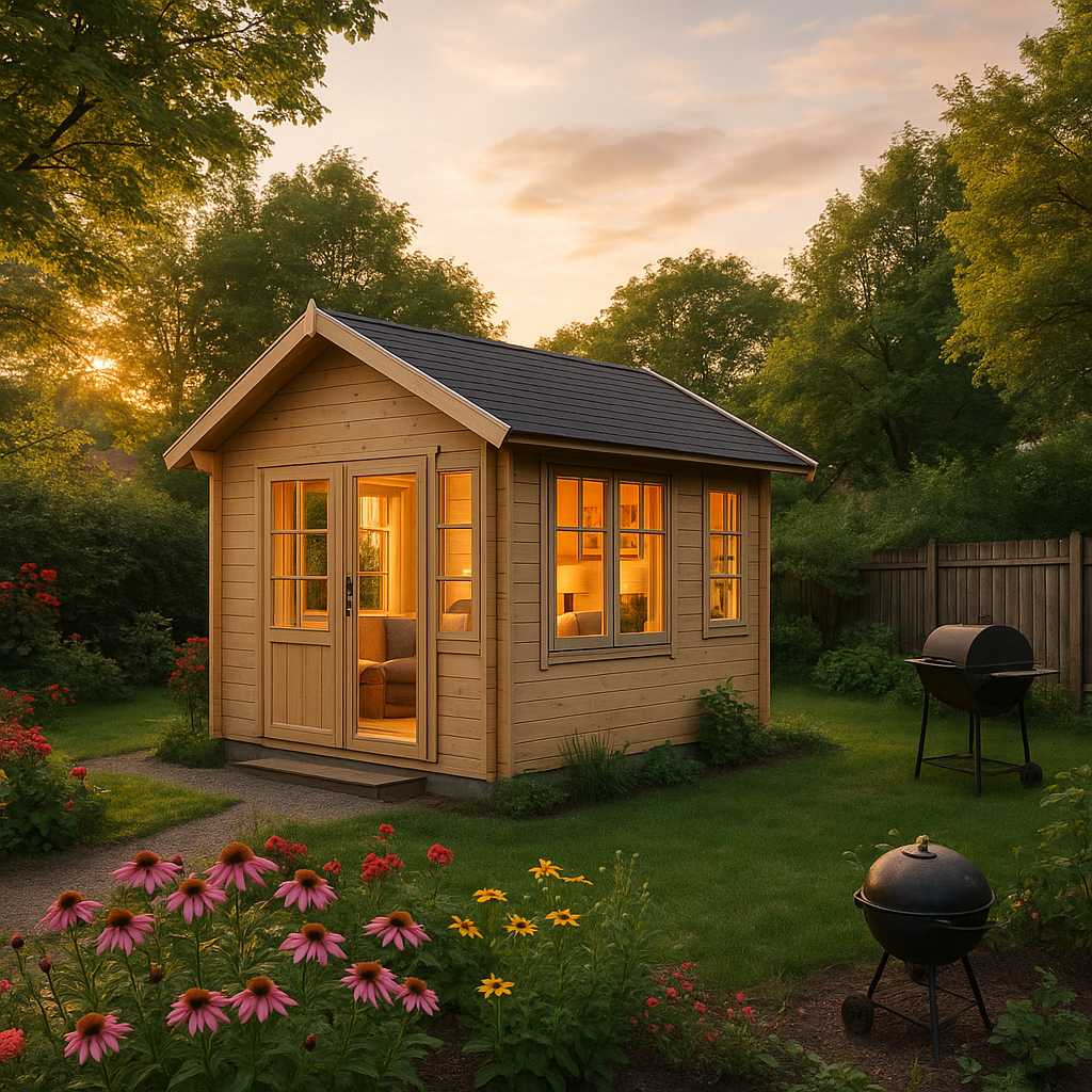 Fjordholz Gartenhaus Modell Jura 70| Rabatt: 26%