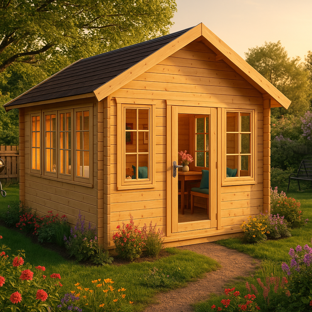 Fjordholz Gartenhaus Modell Jura 70| Rabatt: 26%