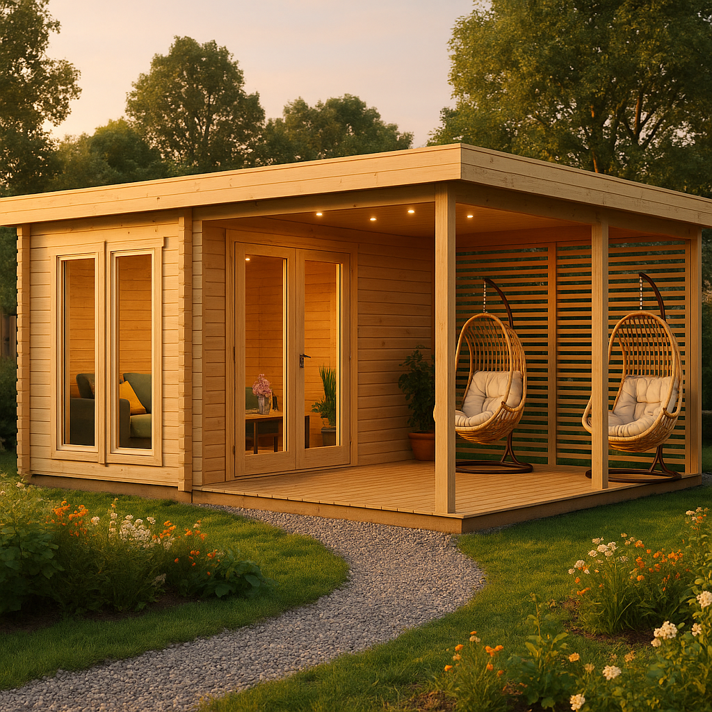 Fjordholz Gartenhaus Modell Kaarlo 44 Fjordholz Gartenhaus Modell Kaarlo 44