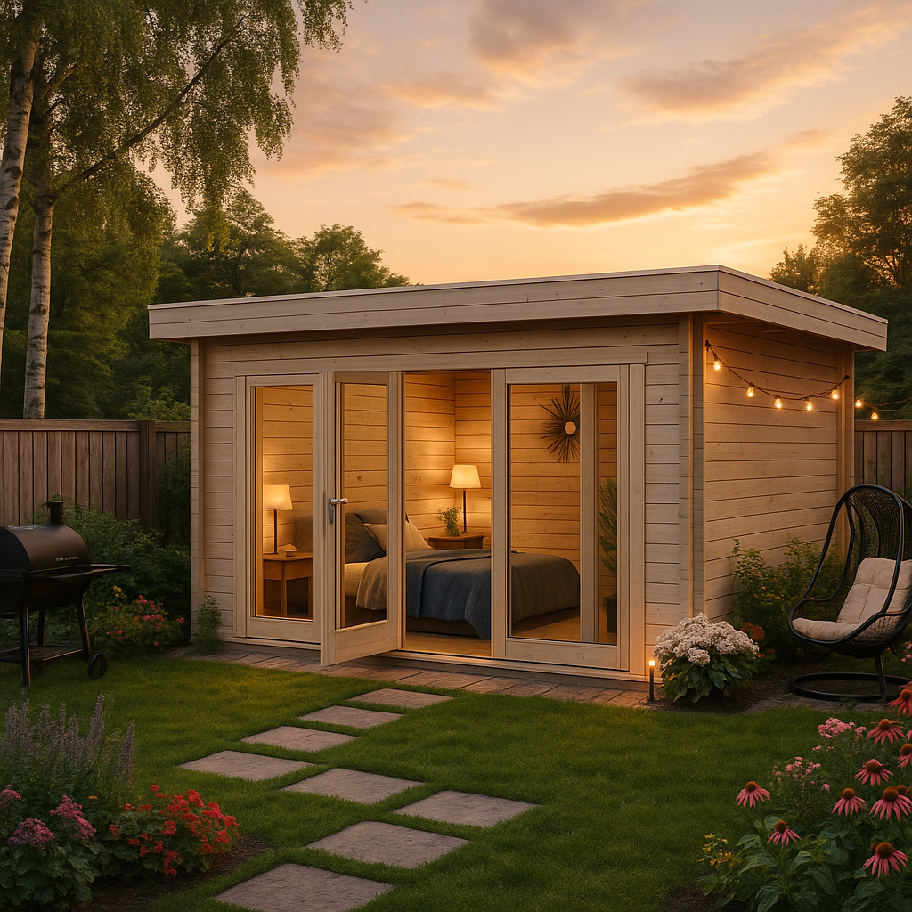 Fjordholz Gartenhaus Modell Karensa 44