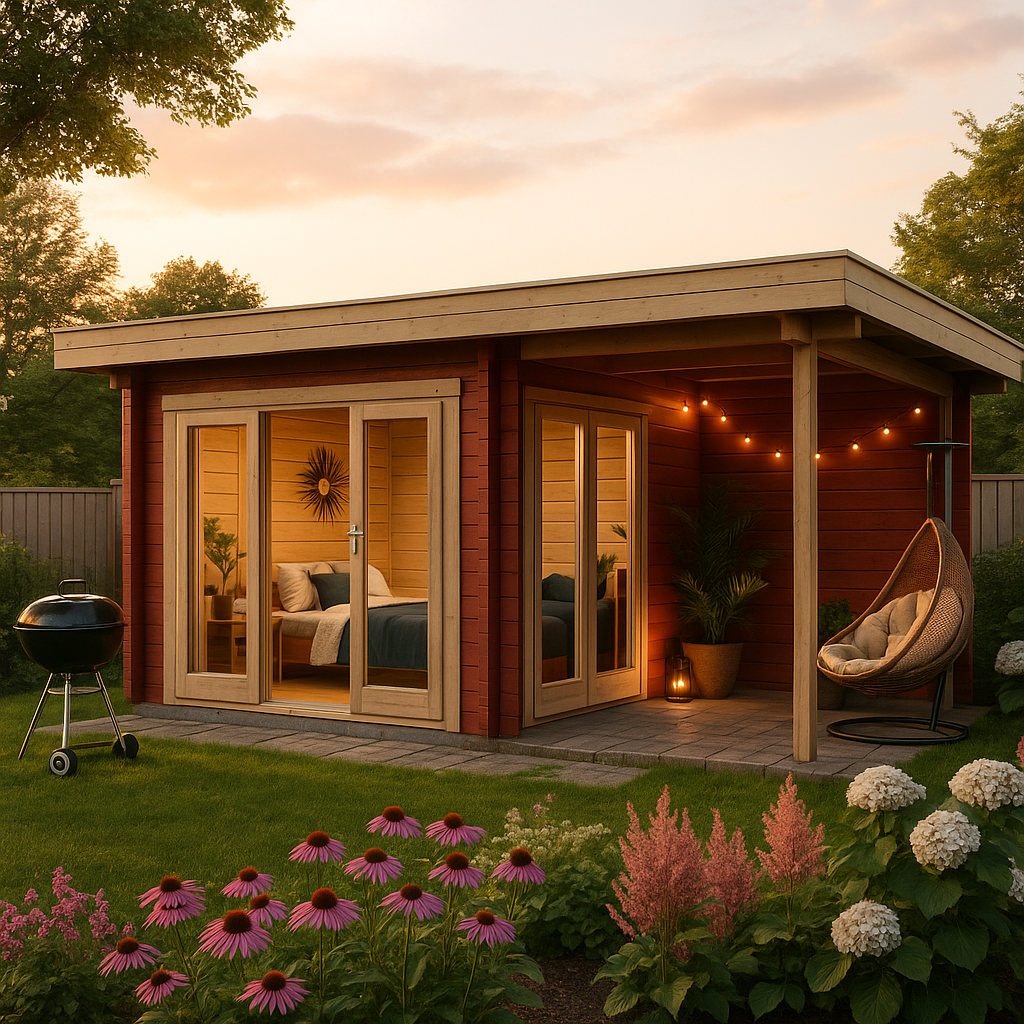 Fjordholz Gartenhaus Modell Karensa 44 Fjordholz Gartenhaus Modell Karensa 44