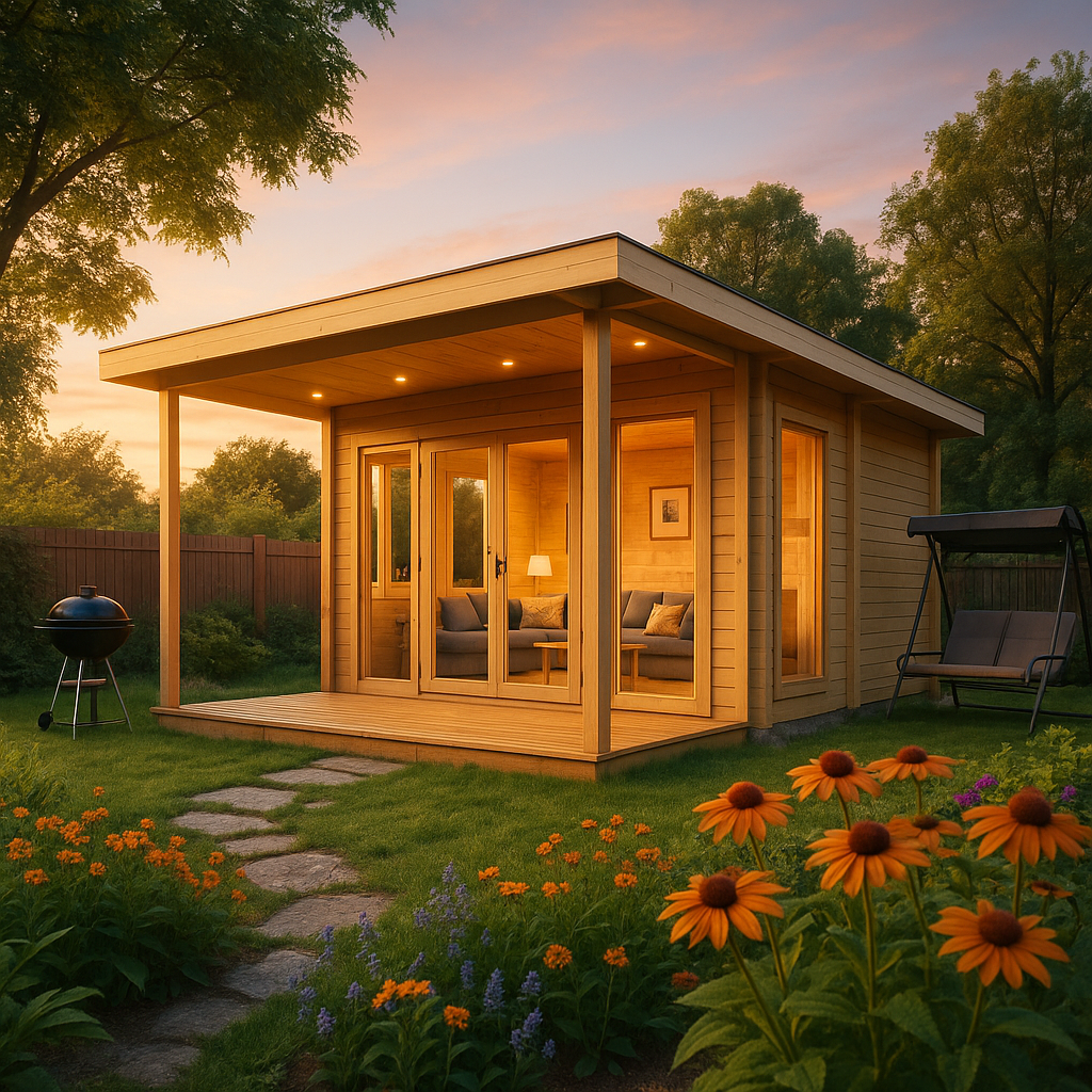 Fjordholz Gartenhaus Modell Keno 70