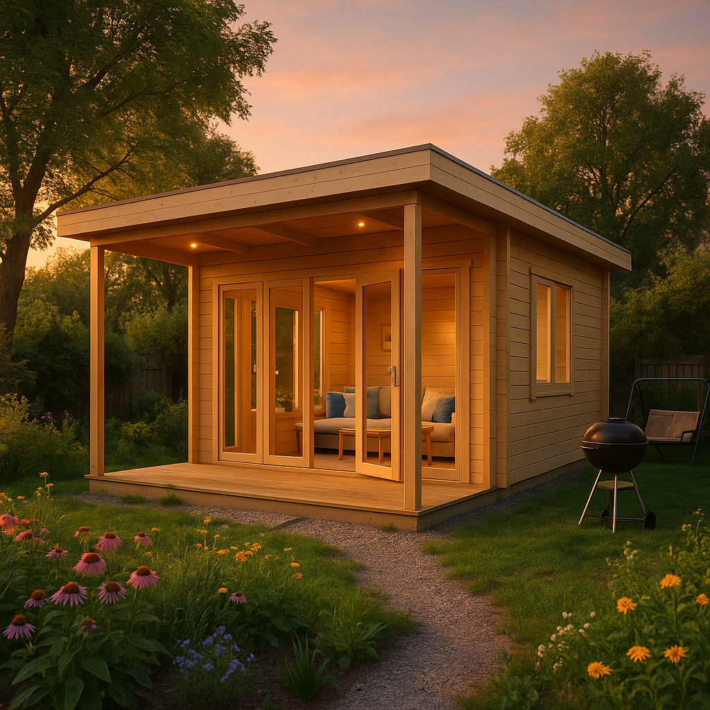 Fjordholz Gartenhaus Modell Keno 70