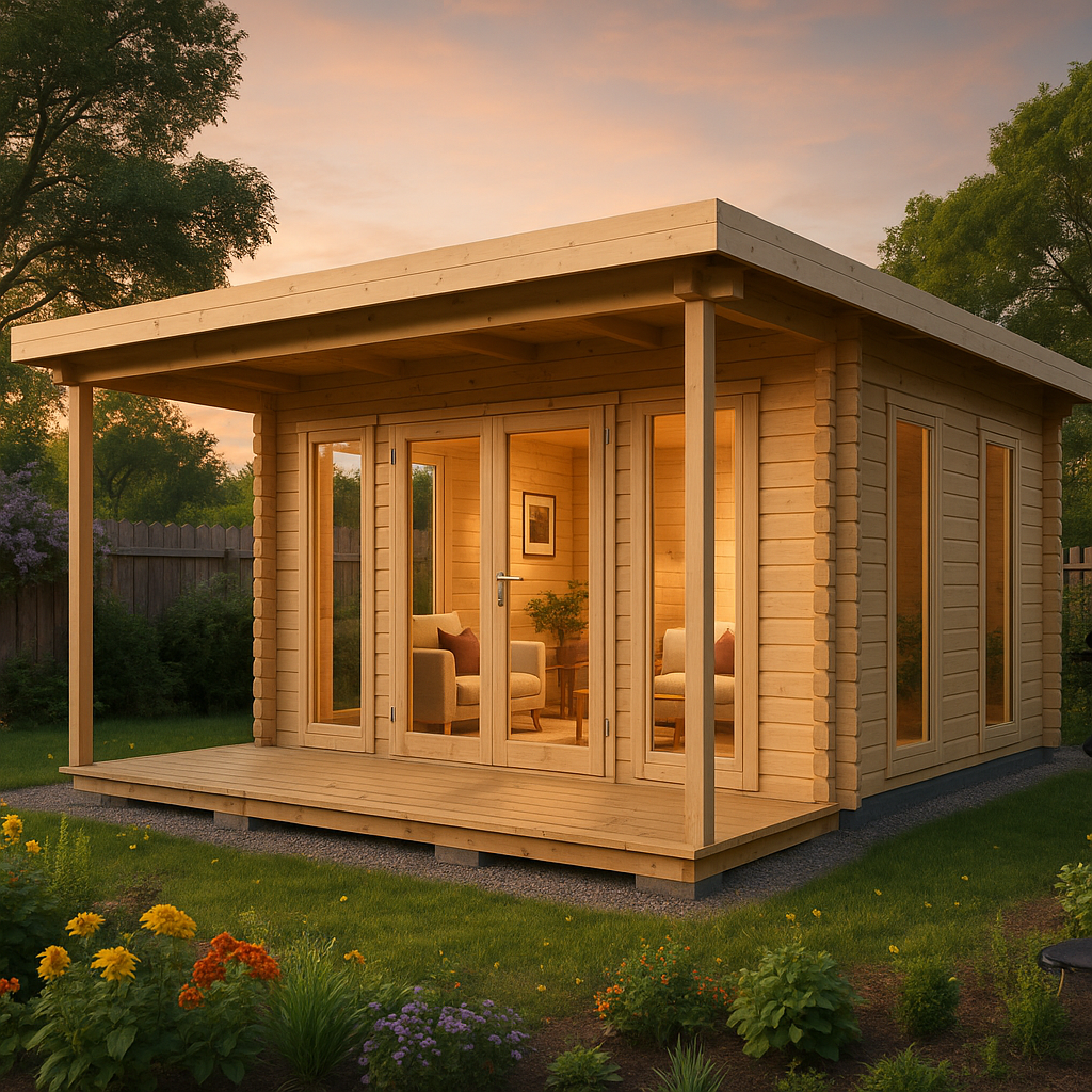 Fjordholz Gartenhaus Modell Keno 70 Fjordholz Gartenhaus Modell Keno 70